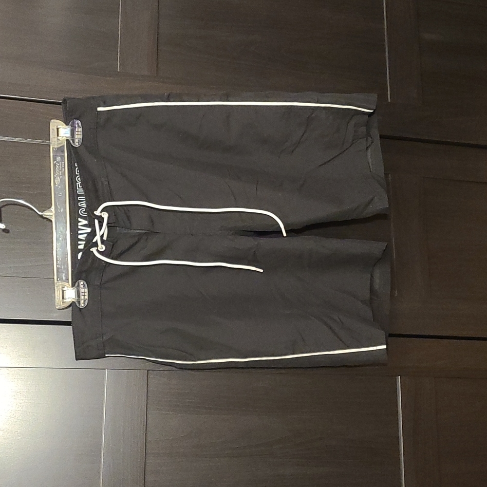 Board shorts white stripe